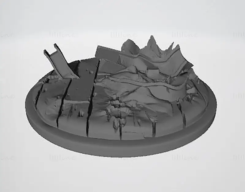 Modello di stampa 3D di Rhino vs Spiderman