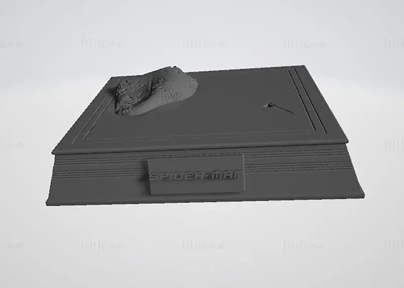 Rhino vs Spiderman 3D Print Model