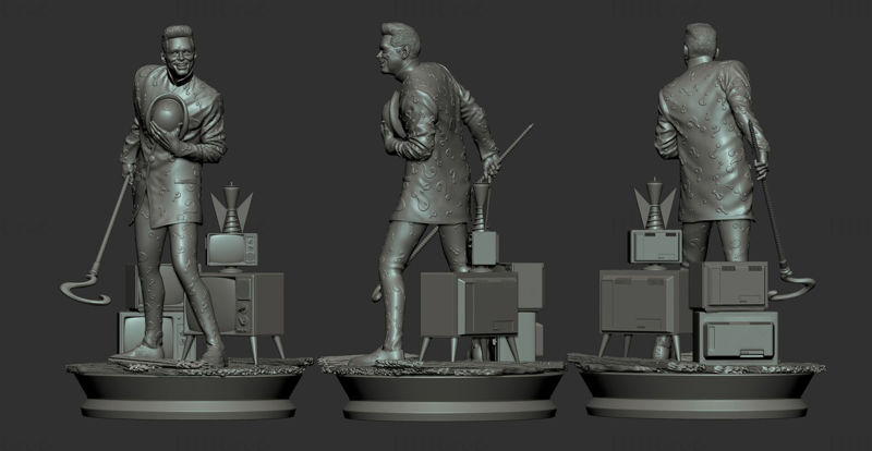 Riddler 3D Model Ready to Print STL