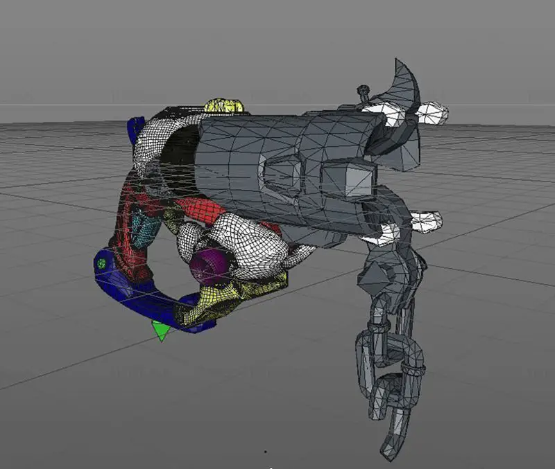 路霸 爆裂枪 3D 打印模型 STL 文件