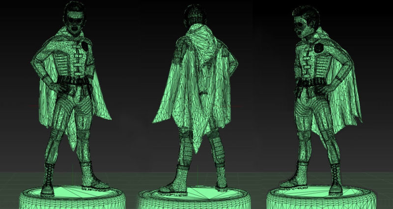 Robin Figuras Modelo de Impresión 3D STL