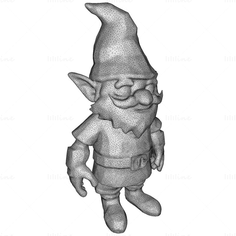 Fișiere STL pentru colecția de modele de imprimare 3D Robo Gnome Guardians