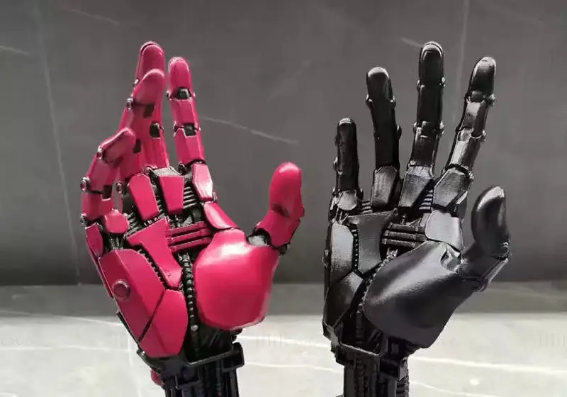 Robot Hand 3d printing model STL