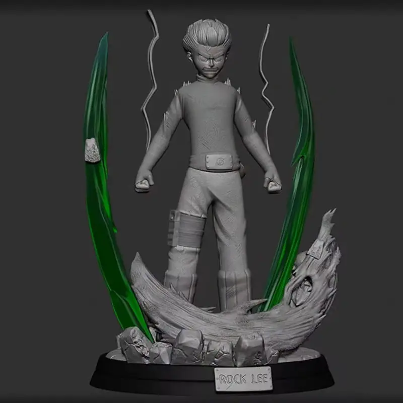 Rock Lee - Naruto Impressão 3D Modelo STL