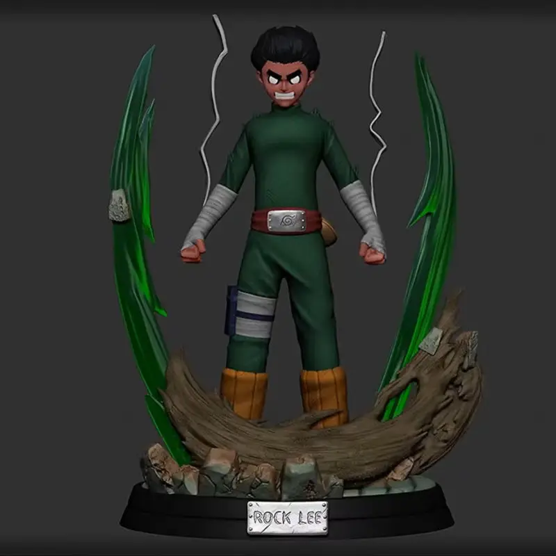 Rock Lee - Naruto Impressão 3D Modelo STL