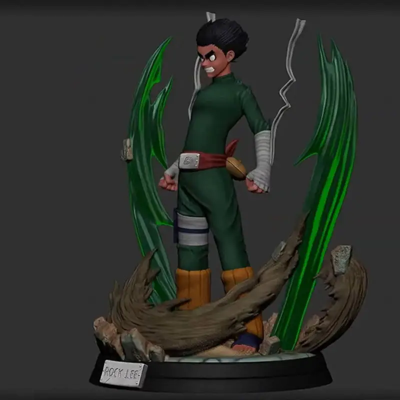 Rock Lee - Naruto Impressão 3D Modelo STL