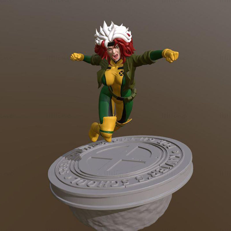 Rogue Classic Miniatures 3D Model Ready to Print