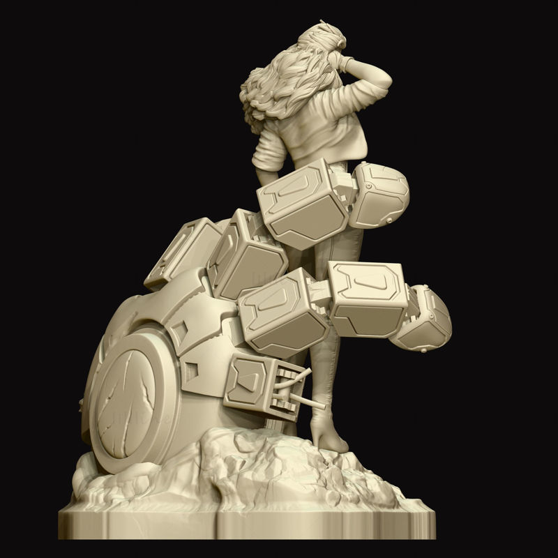 Rogue X-men Minatures 3D Model Ready to Print