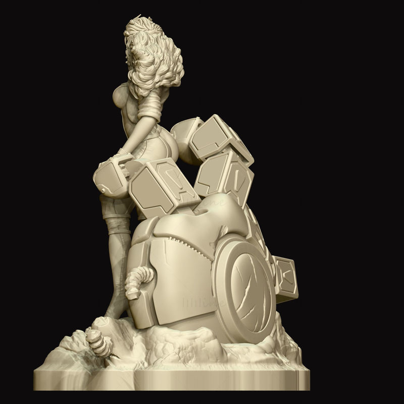 Rogue X-men Minatures 3D Model Ready to Print