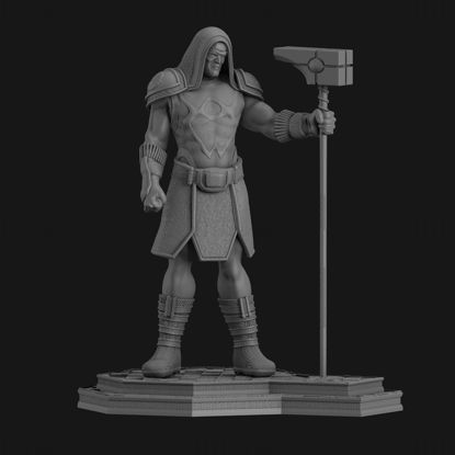 Statues de Ronan modèle 3D prêt à imprimer