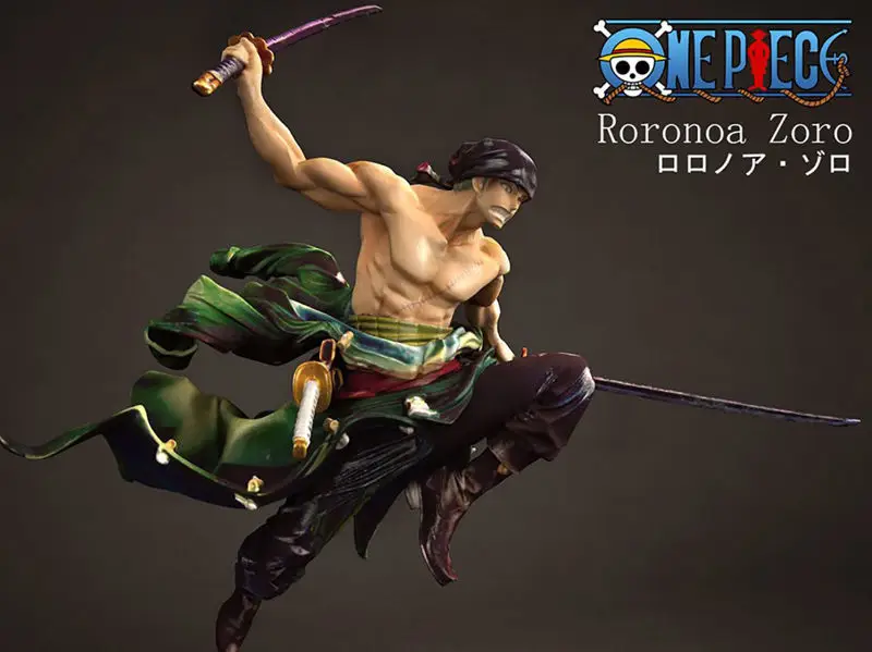 Roronoa Zoro - Modèle d'impression 3D One Piece STL