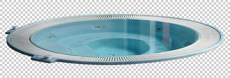 حمام سباحة دائري png