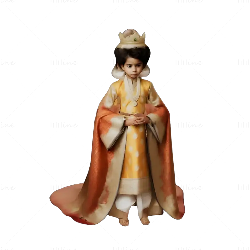 Colecția Palatului Regal - Model de imprimare 3D figurine Young Prince