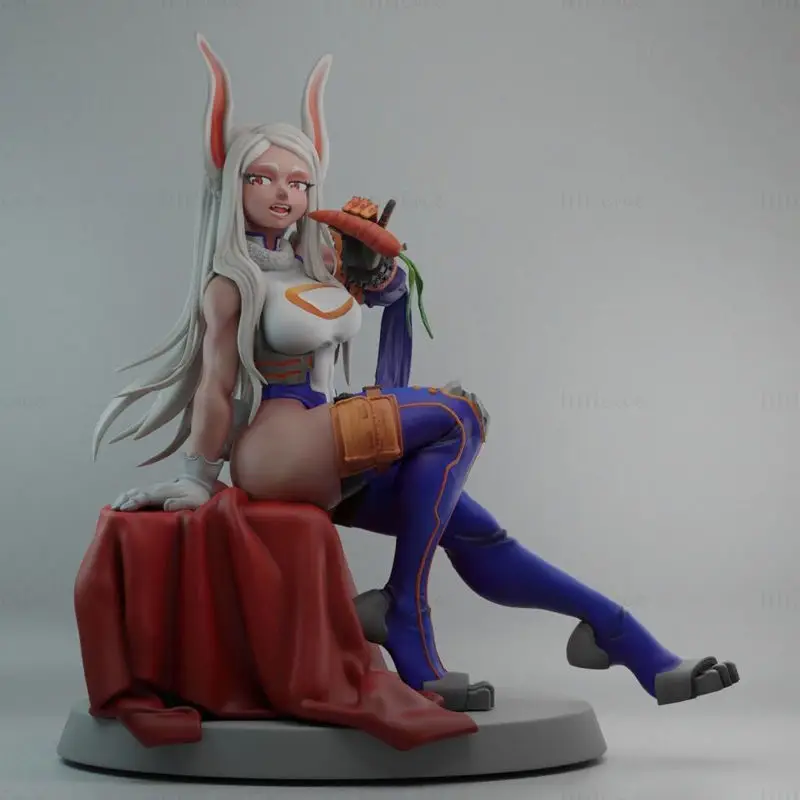 兎山ルミ 3D プリントモデル STL