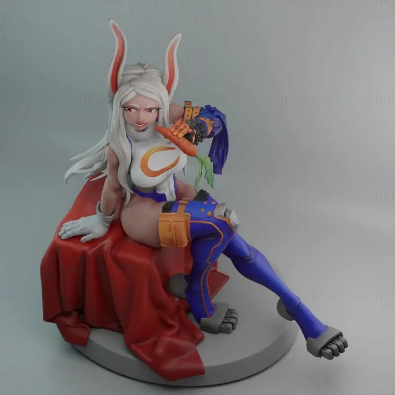 兎山ルミ 3D プリントモデル STL