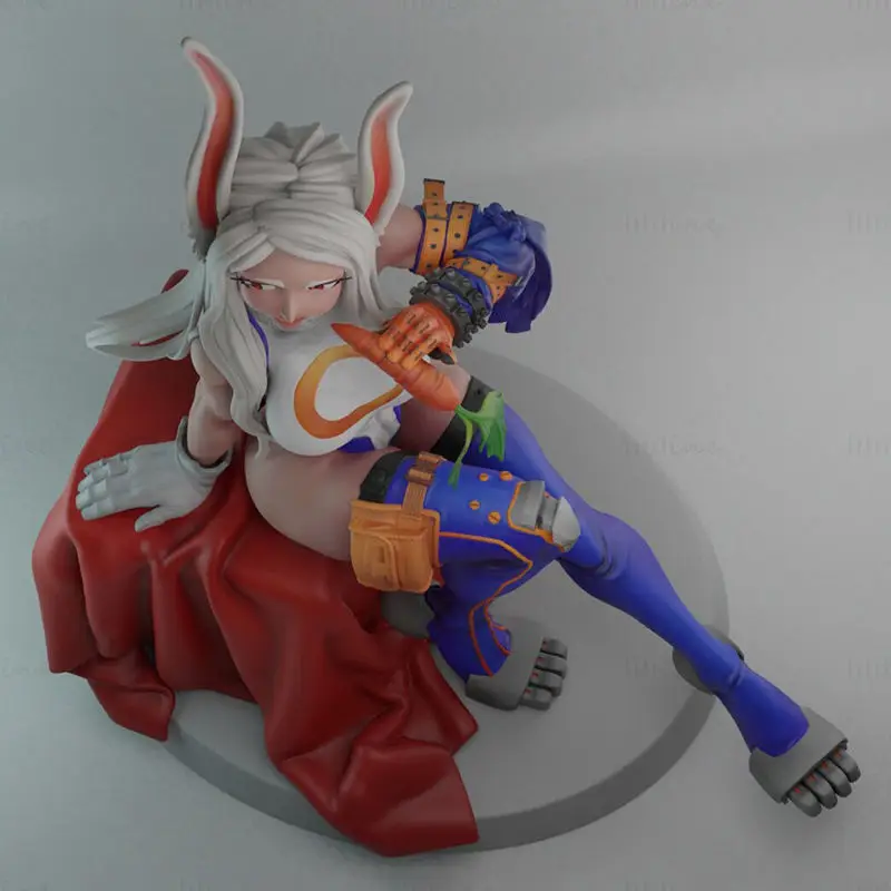 兎山ルミ 3D プリントモデル STL