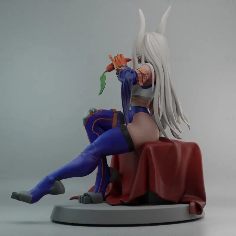 兎山ルミ 3D プリントモデル STL