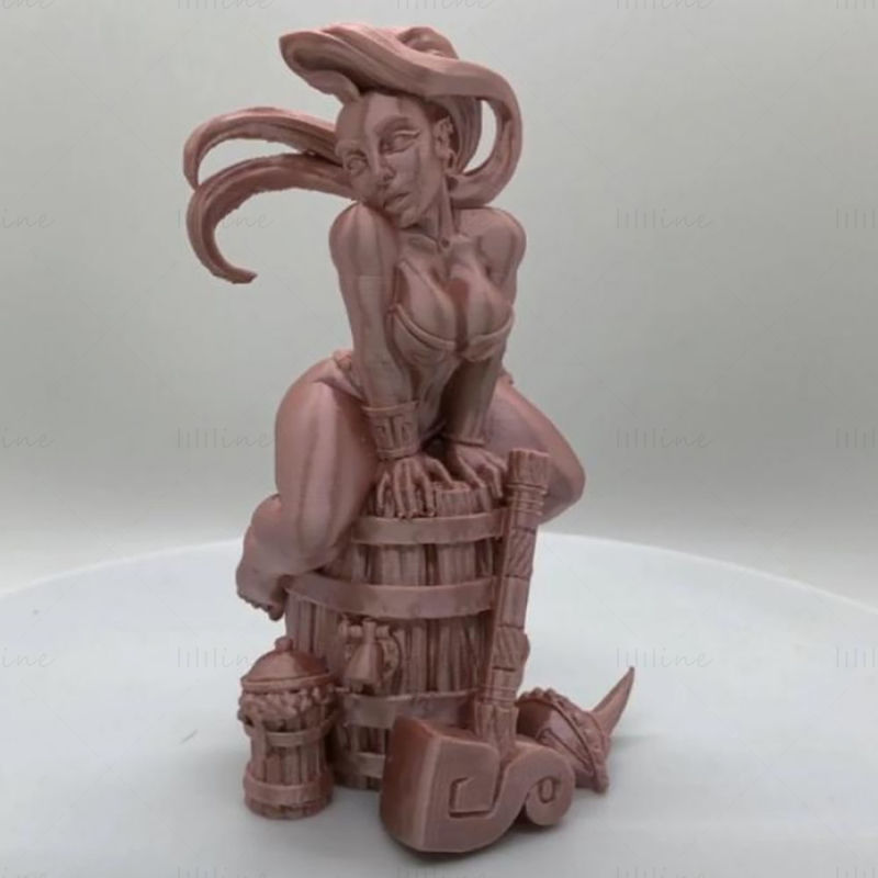 Runa - Dwarven Beauty 3D Printing Model STL