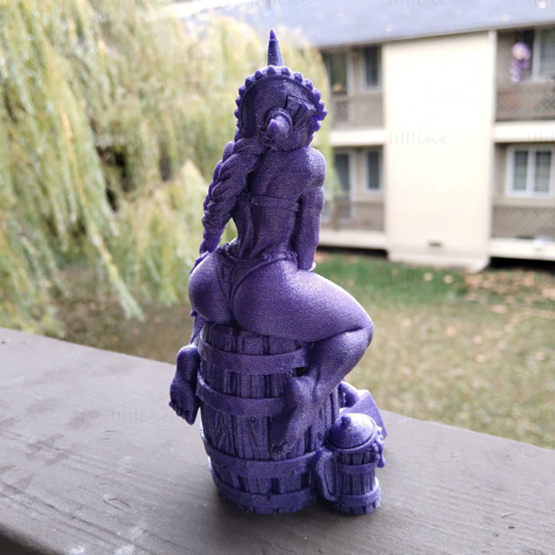 Runa - Dwarven Beauty 3D Printing Model STL