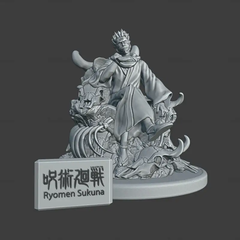 Ryomen Sukuna - Model STL de imprimare 3D Jujutsu Kaisen