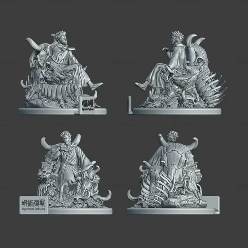 両面宿儺 - 呪術廻戦 3D プリント STL モデル