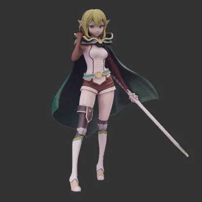 Ryuu Lion - Fichiers STL du modèle d'impression 3D Danmachi