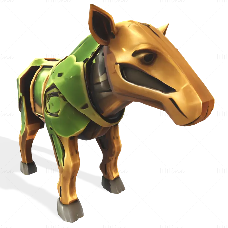 3D-модель Safari Guardians: Коллекция мифических животных