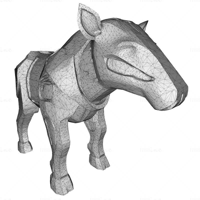 3D-модель Safari Guardians: Коллекция мифических животных