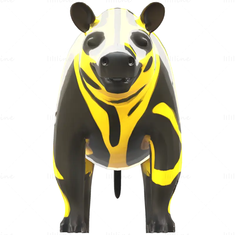 3D-модель Safari Guardians: Коллекция мифических животных