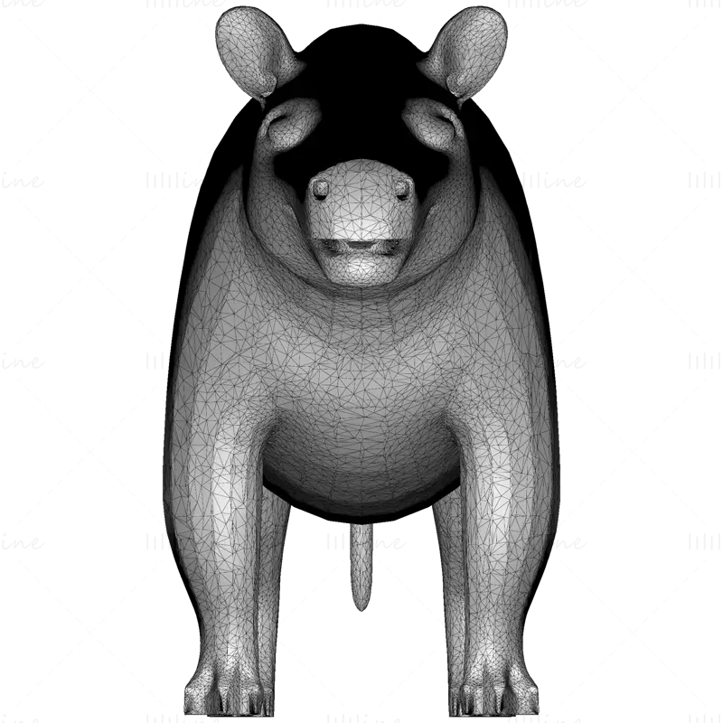 3D-модель Safari Guardians: Коллекция мифических животных