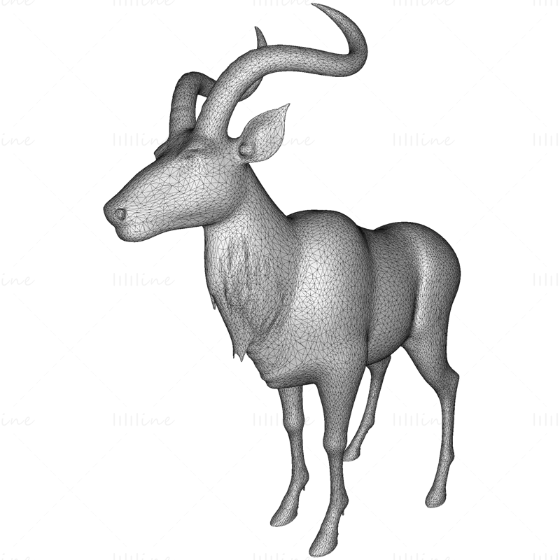 3D-модель Safari Guardians: Коллекция мифических животных