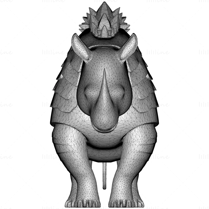 3D-модель Safari Guardians: Коллекция мифических животных