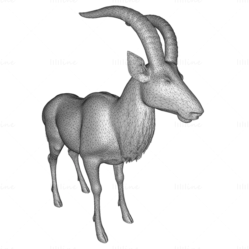3D-модель Safari Guardians: Коллекция мифических животных