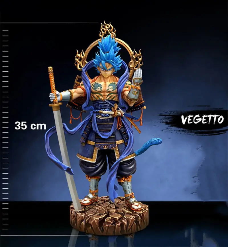 Samurai Vegito 3D-utskriftsmodell STL