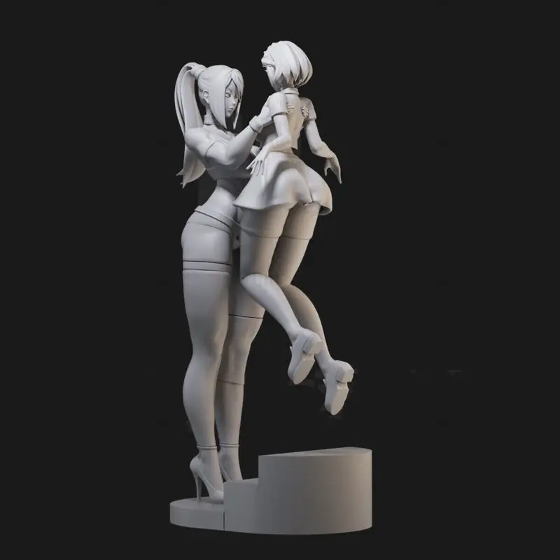 Samus Aran ve Zelda Figürleri 3D Baskı Modeli STL