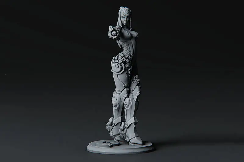 Samus Aran Metroid 3D Print Model STL Files