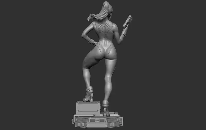 Samus Zero Suit 3D Print Model STL Files