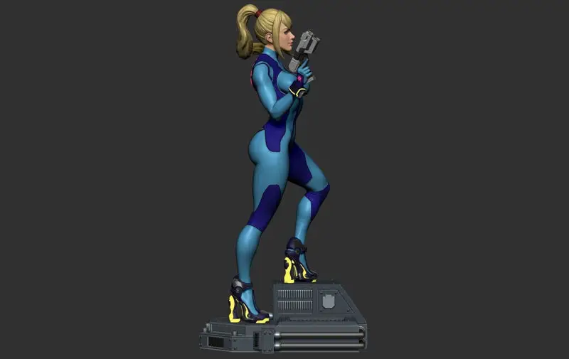 Samus Zero Suit 3D Print Model STL Files