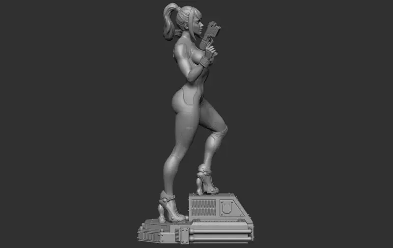 Samus Zero Suit 3D Print Model STL Files