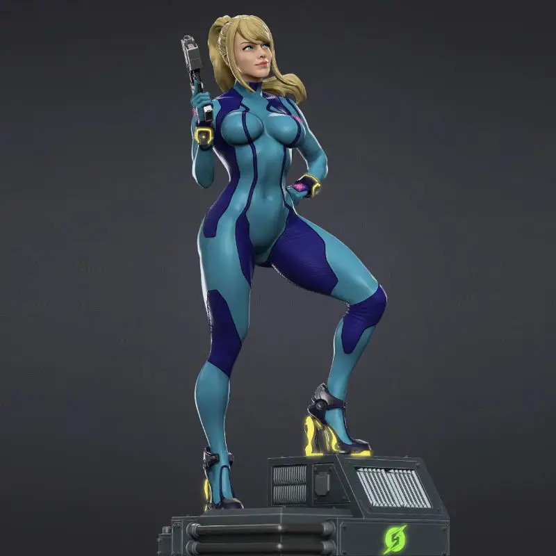 Samus Zero Suit 3D Print Model STL Files