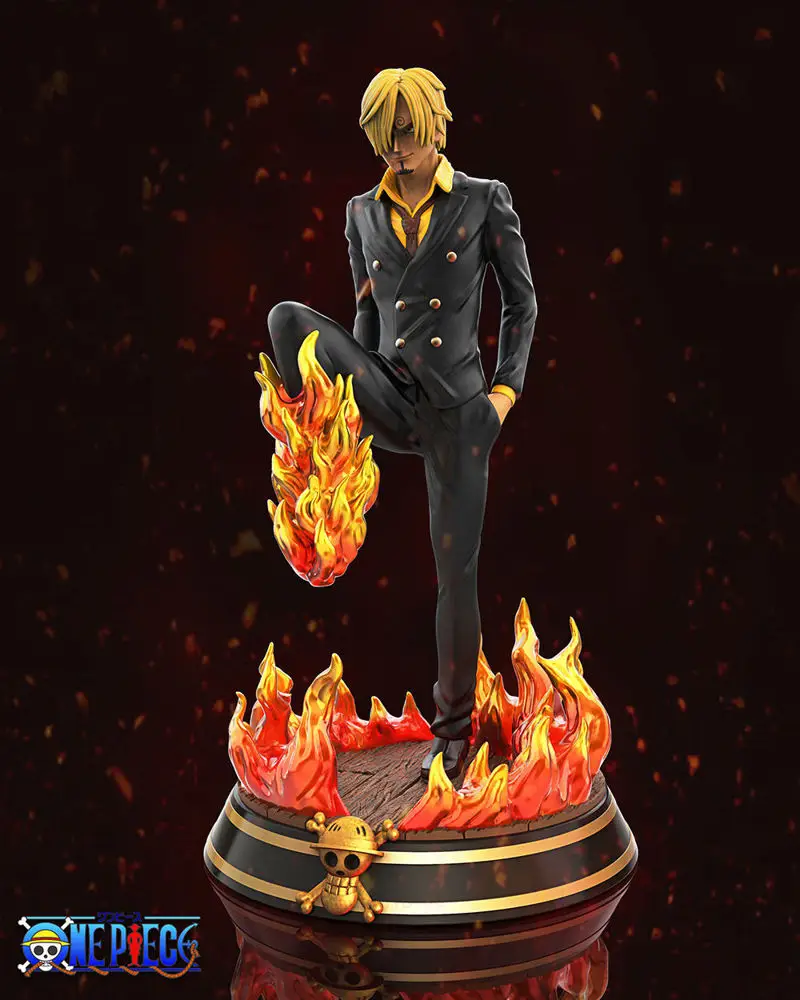 Sanji - One Piece 3D-Druckmodell STL