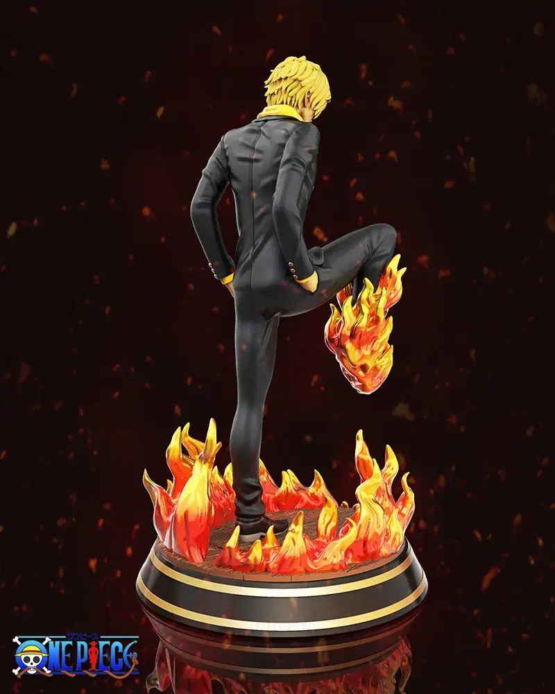 Sanji - Modelo STL de impressão 3D de uma peça