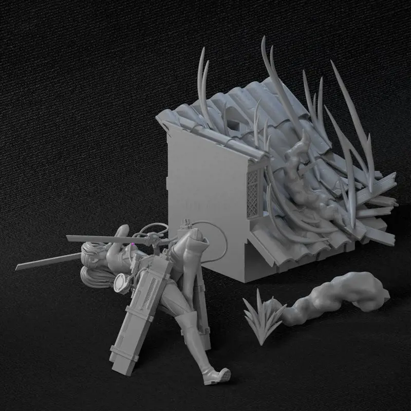 Sasha Braus - Attack on Titan 3D Print Model STL