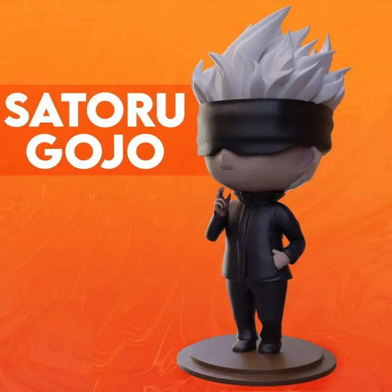 Satoru Gojo - Jujutsu Kaisen Modelo de impresión 3D STL