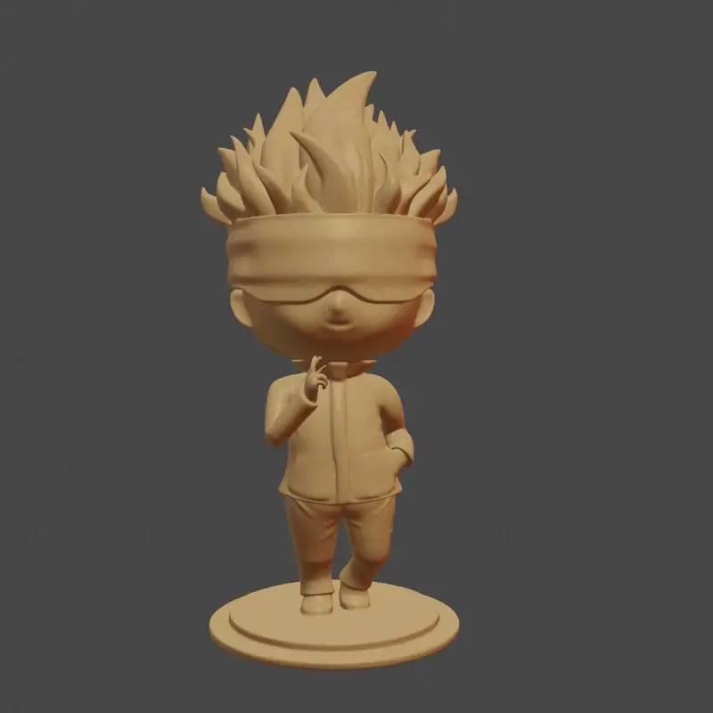 Satoru Gojo - Jujutsu Kaisen modello di stampa 3D STL