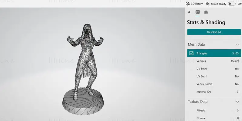 Scarlet Witch 3D Model Ready to Print