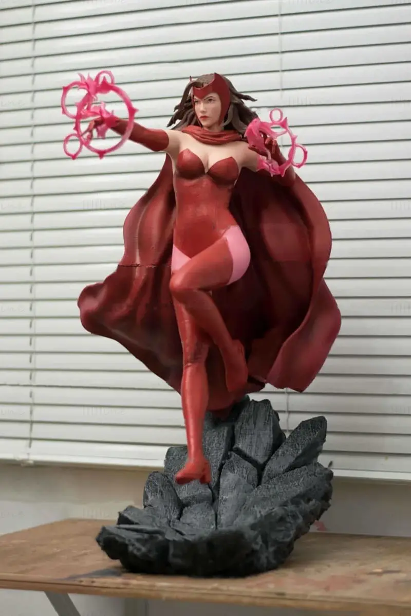 Scarlet Witch 3D Model Ready to Print STL