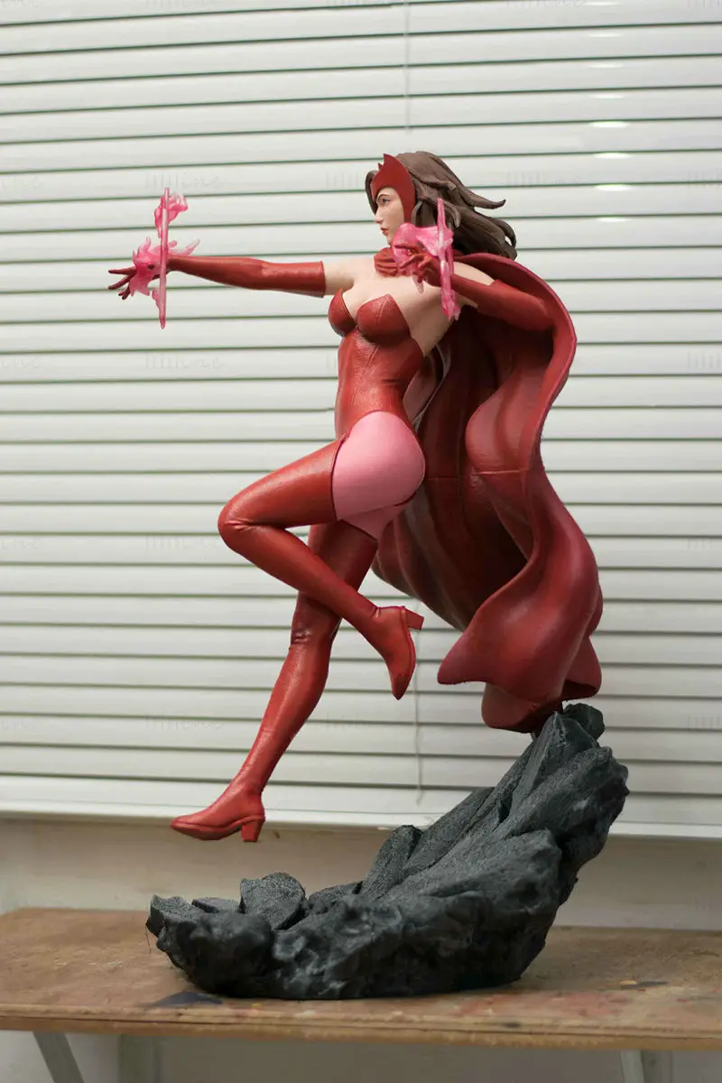 Scarlet Witch 3D-Modell bereit zum Drucken STL