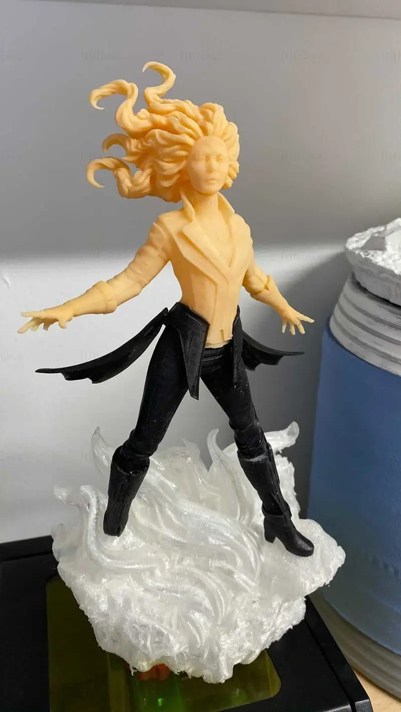 Scarlet Witch STL 3D-modell klar til utskrift