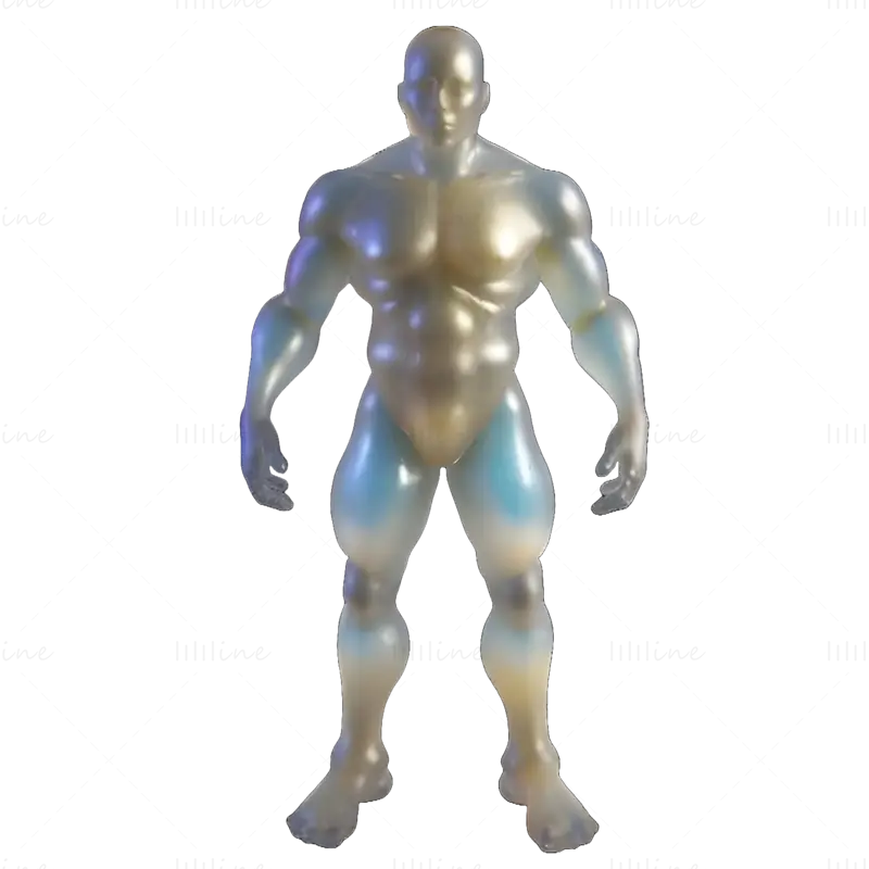 Sci-Fi Character 3D Print Model Collection